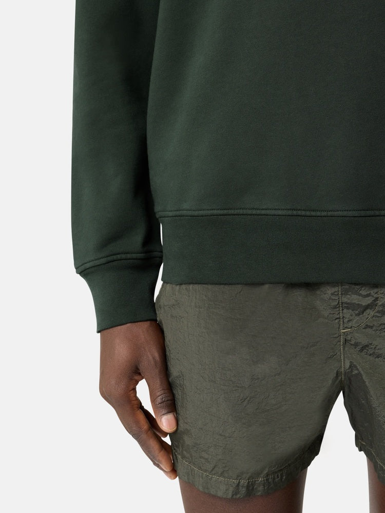 Stone Island - 6100060 Sweatshirt Organic coton Vert Juniper