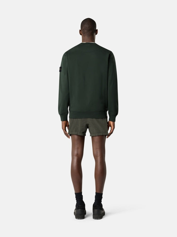 Stone Island - 6100060 Sweatshirt Organic coton Vert Juniper