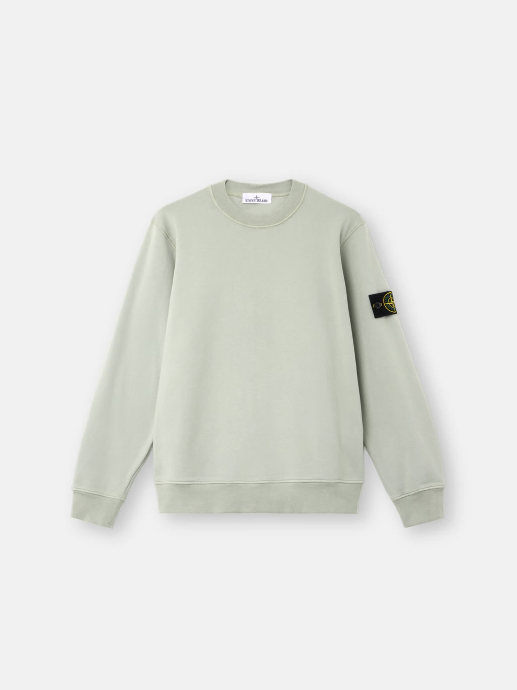 Stone Island - 6100060 Sweatshirt Organic coton Vert Sauge