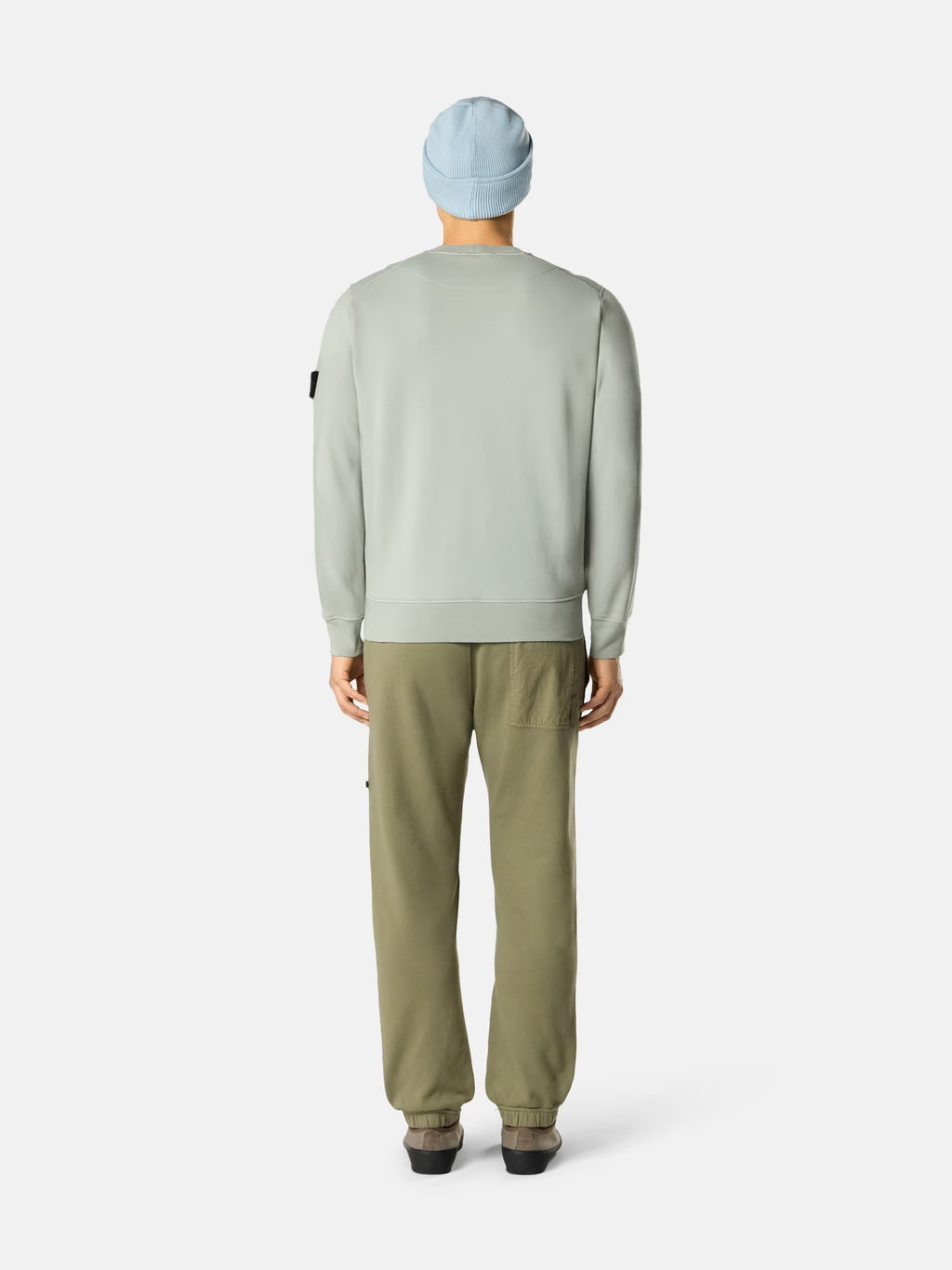 Stone Island - 6100060 Sweatshirt Organic coton Vert Sauge
