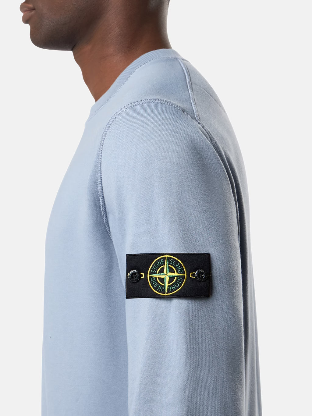 Stone Island - 6100060 Sweatshirt Organic coton Bleu Avio