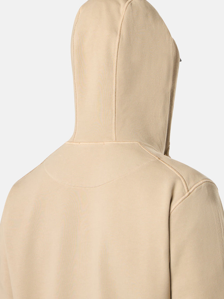 Stone Island - 6100061 Sweatshirt Zippé Organic coton Désert