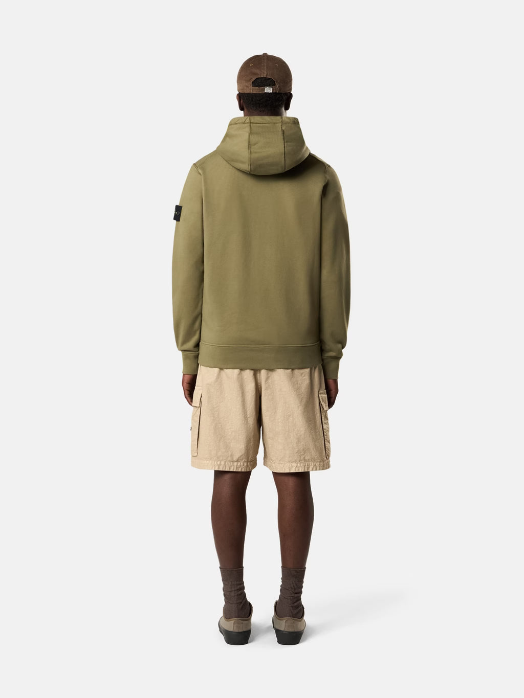 Stone Island - 6100061 Sweatshirt Zippé Organic coton Military Green