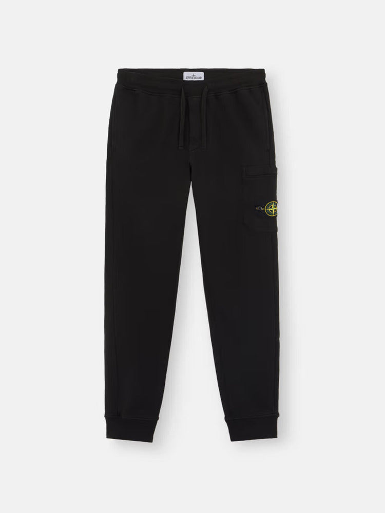 Stone Island - 6200011 Pantalon Jogging organic coton fleece noir