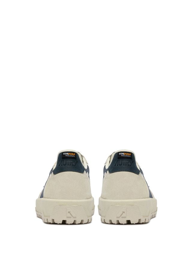 AUTRY - Basket Wildspace en Cordura/suede SpBlue/Crm