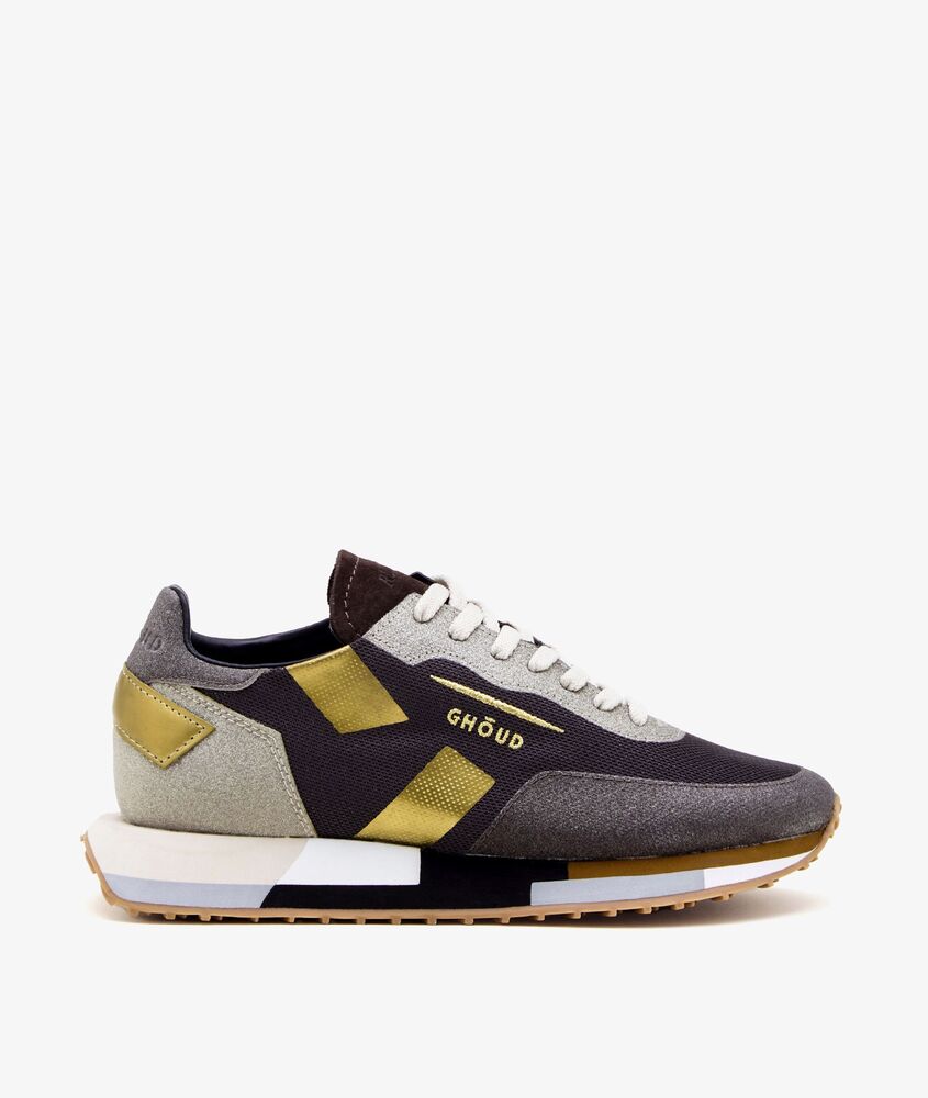 GHOUD - Basket Rush multi Starlight Brown doré