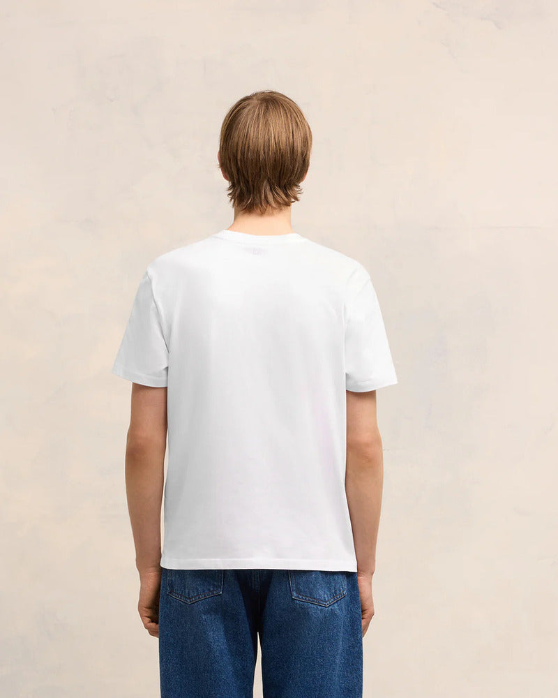 AMI -T-Shirt Ami de coeur Blanc