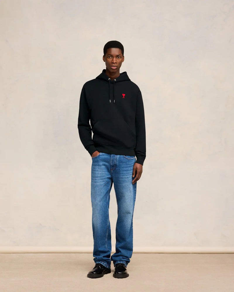 AMI -Hoodie Ami de coeur Noir