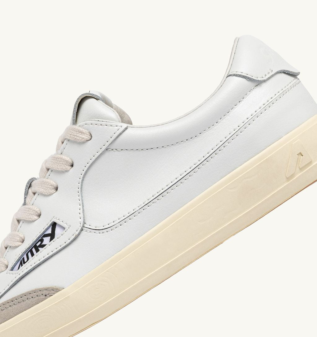 Autry - Windscape low en cuir Blanc