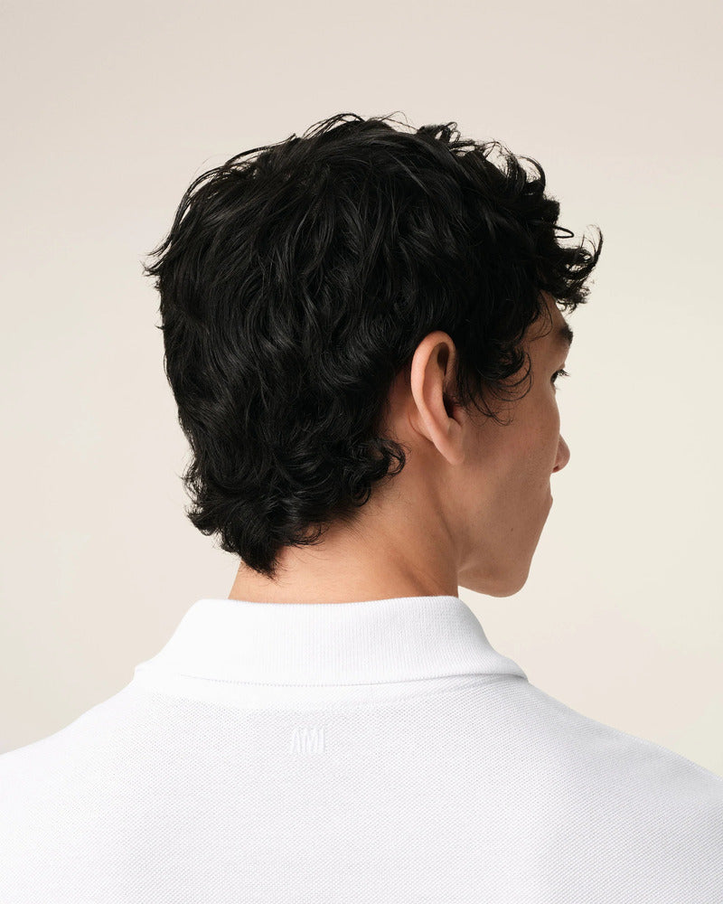 AMI - Polo Ami de coeur Blanc