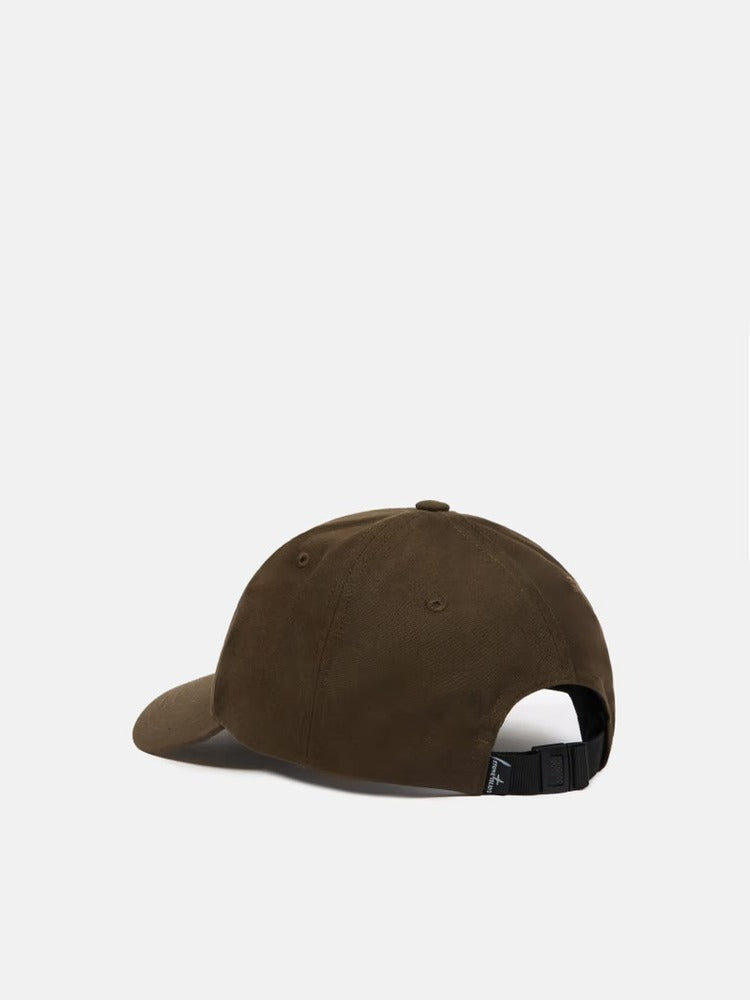 Stone Island - 9100996 Casquette Coton reps Vert Militaire