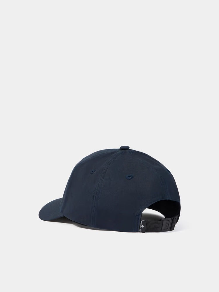Stone Island - 9100996 Casquette Coton reps Bleu Marine