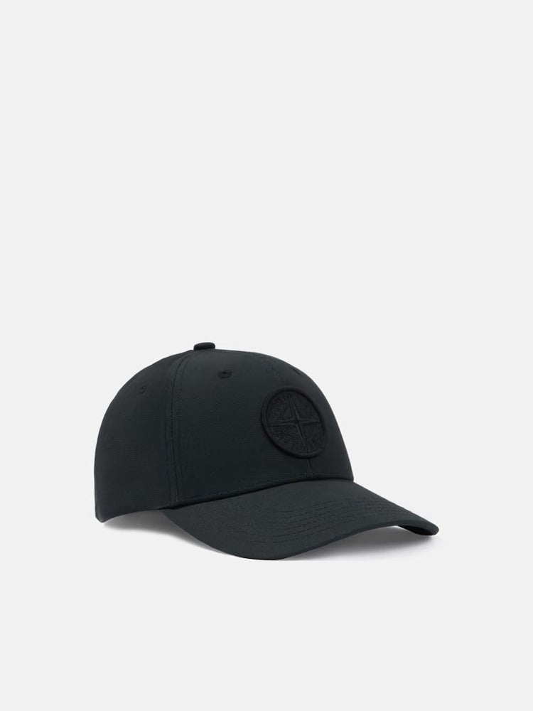Stone Island - 9100996 Casquette Coton reps Noir