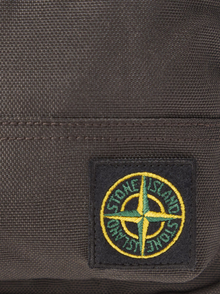 Stone Island - 9200914 Sac Resin Treated Cordura 1500 Gris Plomb