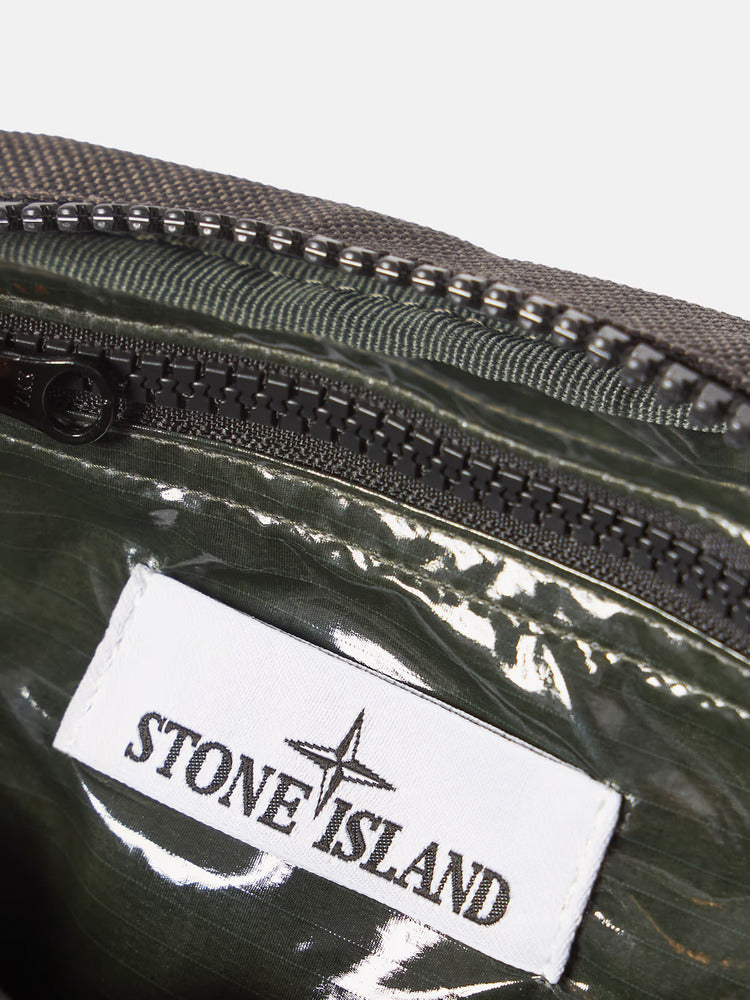Stone Island - 9200914 Sac Resin Treated Cordura 1500 Gris Plomb