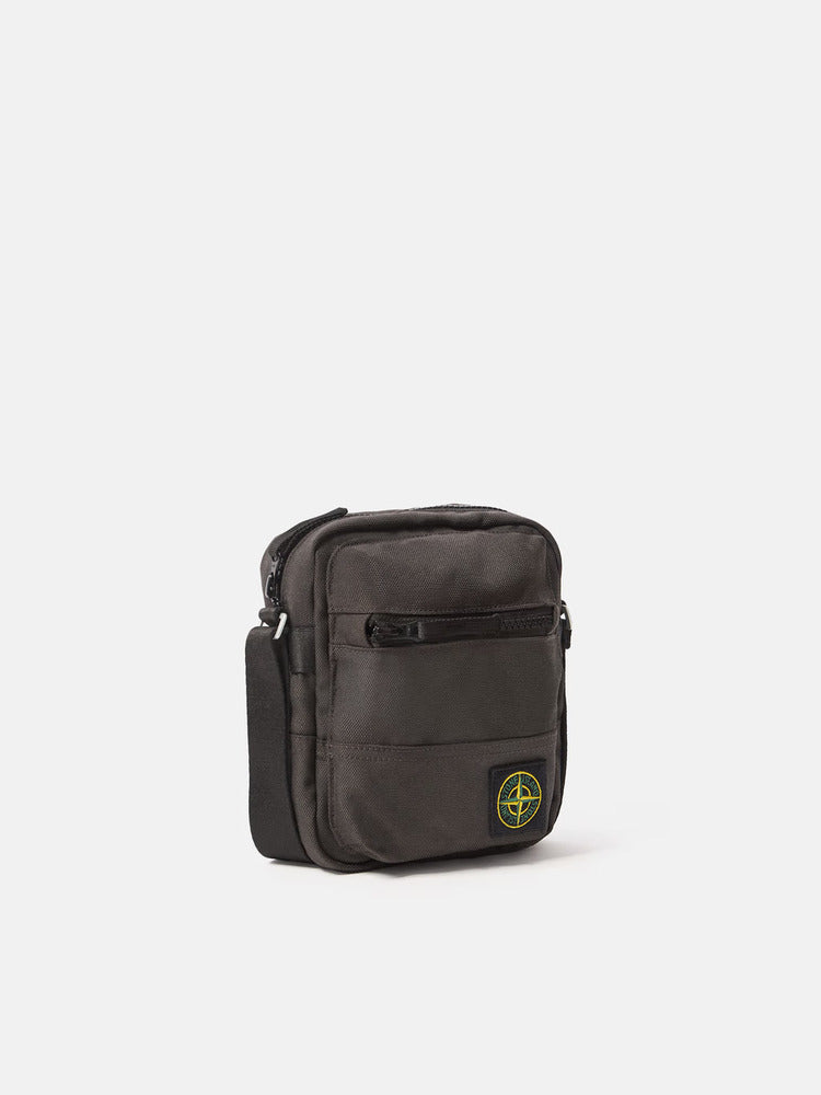 Stone Island - 9200914 Sac Resin Treated Cordura 1500 Gris Plomb