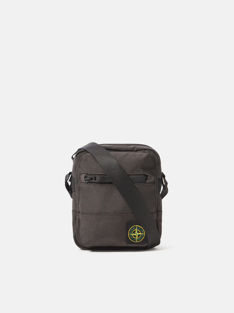 Stone Island - 9200914 Sac Resin Treated Cordura 1500 Gris Plomb