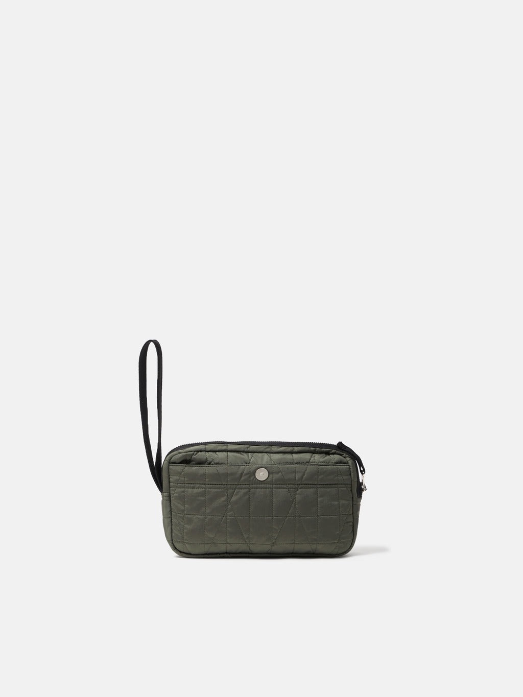 Stone Island - 9200017 Pochette Quilted Nylon Vert Mousse