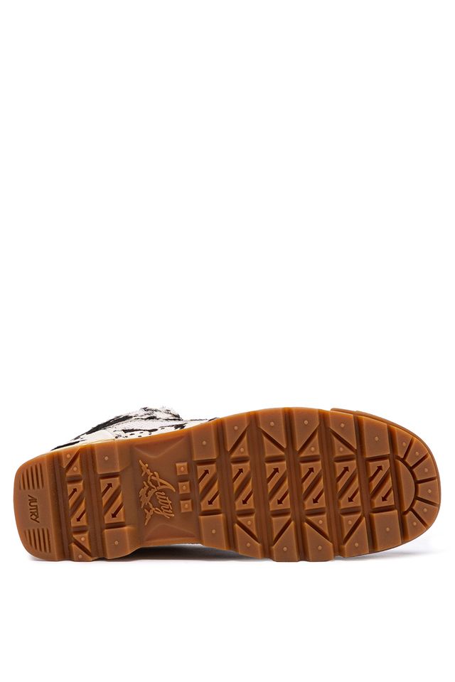 AUTRY - Chaussure Malga EFFET PONEY MARSHMALLOW ET MARRON