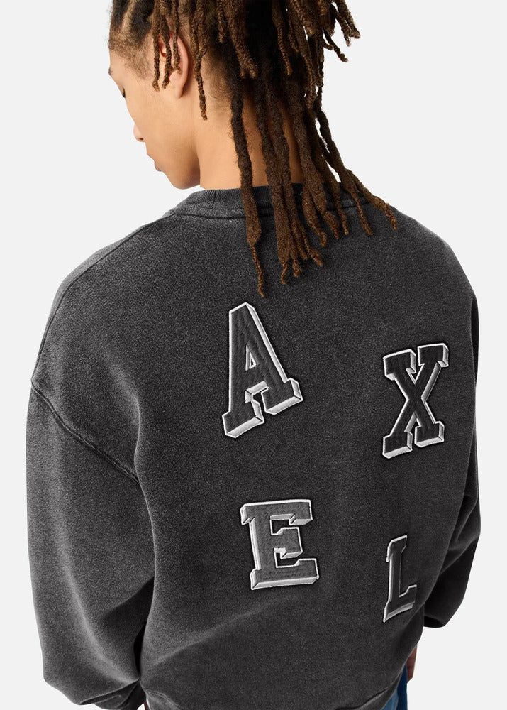 AXEL ARIGATO - Sweatshirt Typo Light Black