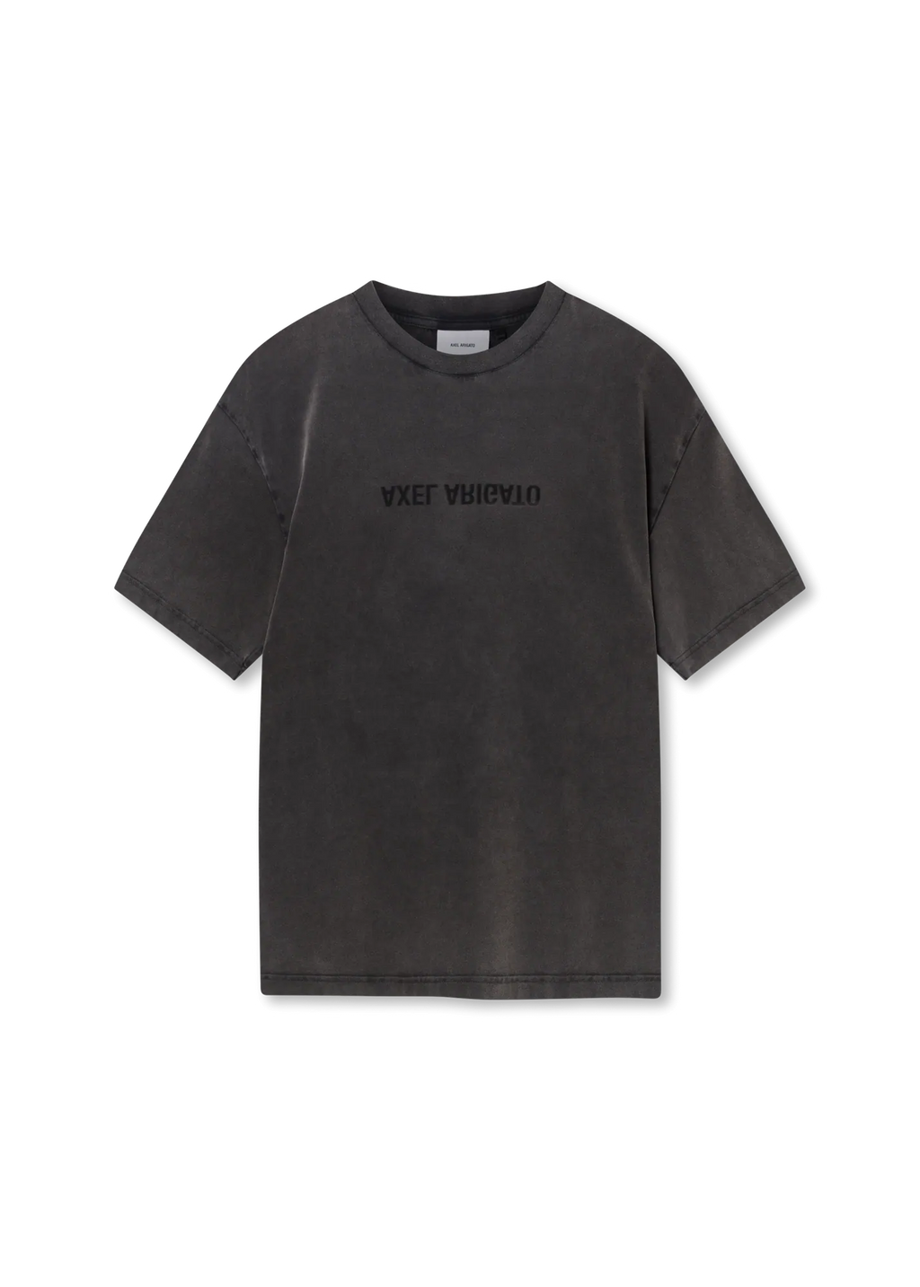 Axel Arigato - T-shirt Distort Washed Black