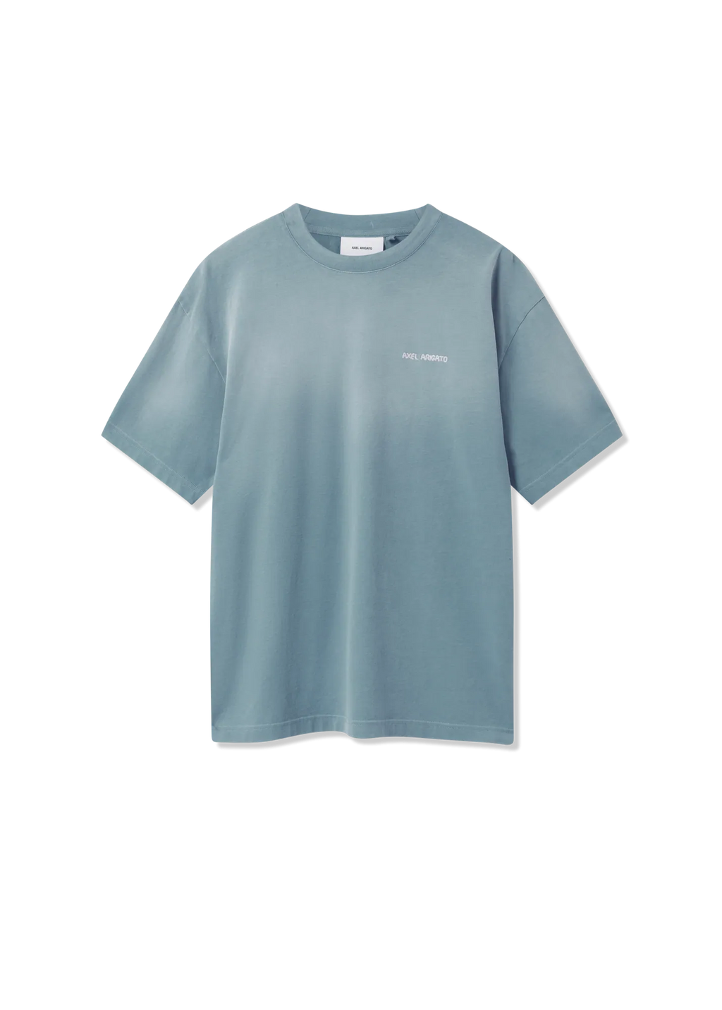 AXEL ARIGATO - Tee-shirt Gradient Dusty Blue