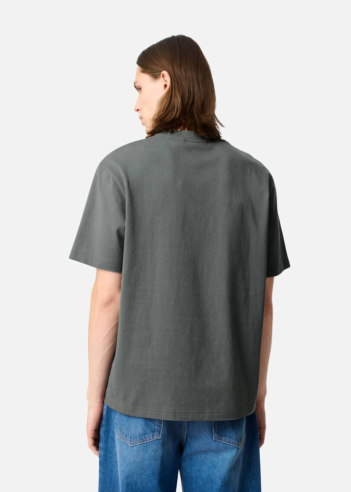 AXEL ARIGATO - Tee-shirt Micro Bee Brid Steel Grey