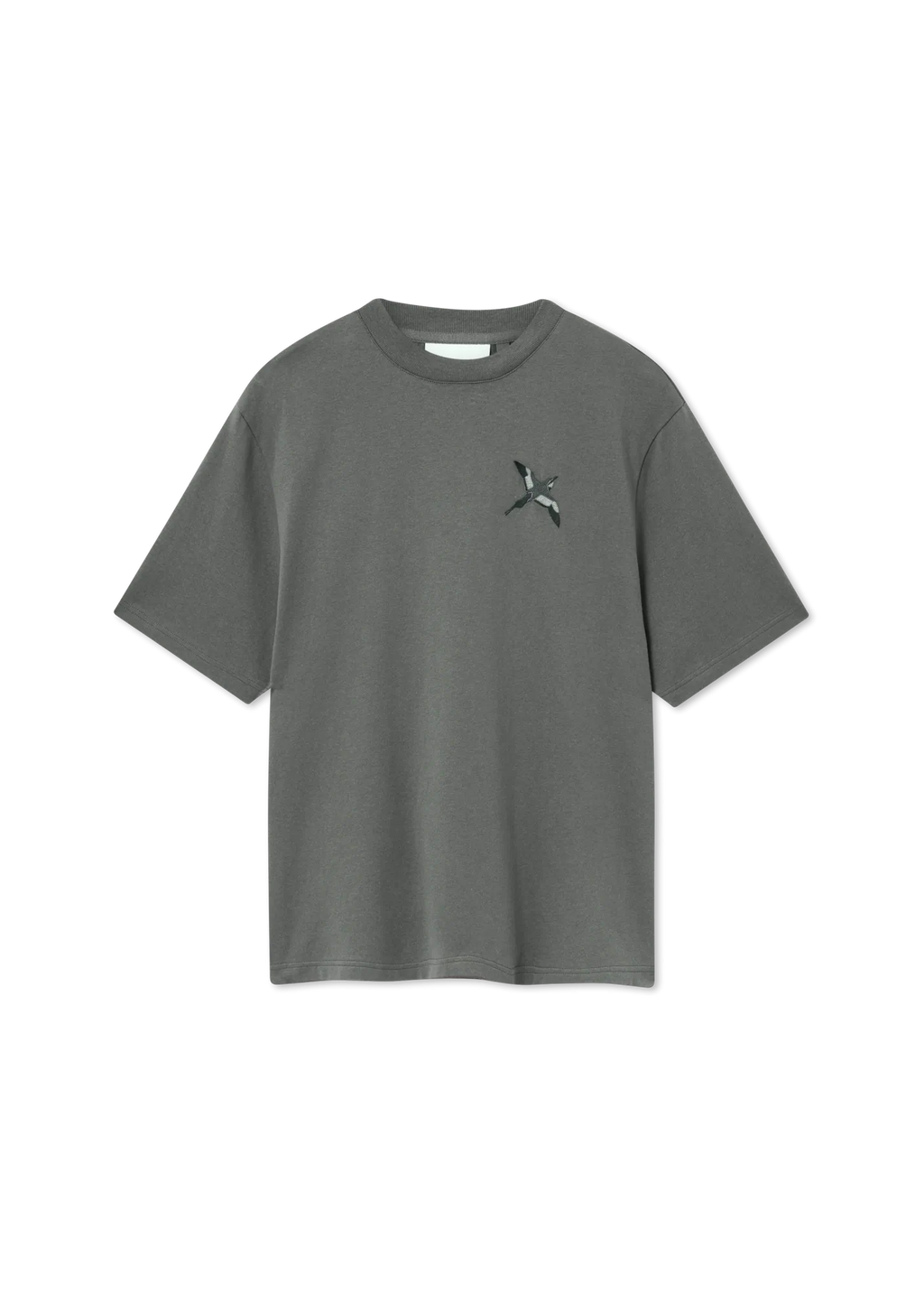 AXEL ARIGATO - Tee-shirt Micro Bee Brid Steel Grey