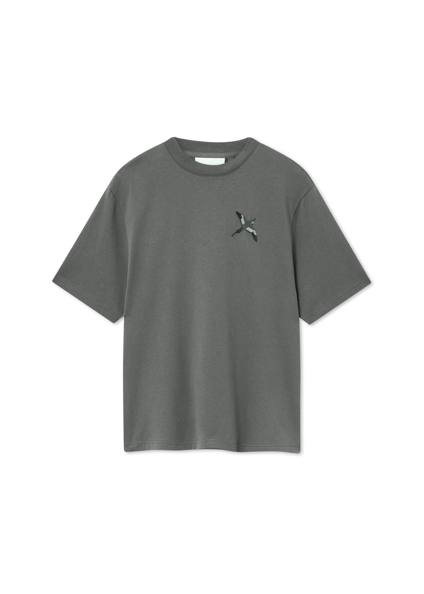 AXEL ARIGATO - Tee-shirt Micro Bee Brid Steel Grey