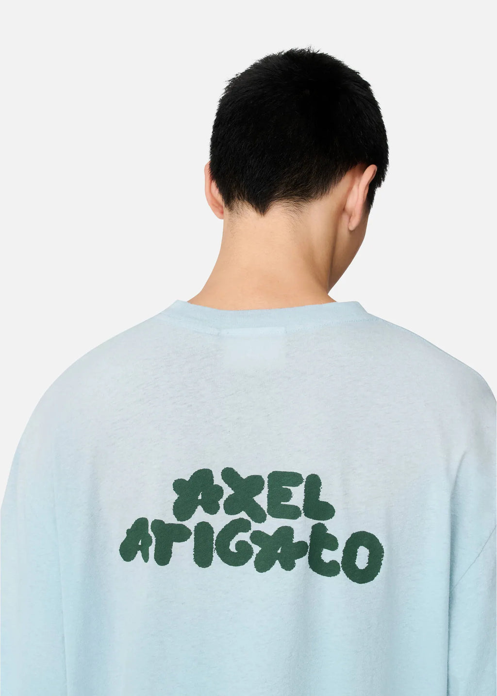 Axel Arigato - T-shirt Bubble Reverse Powder BLue