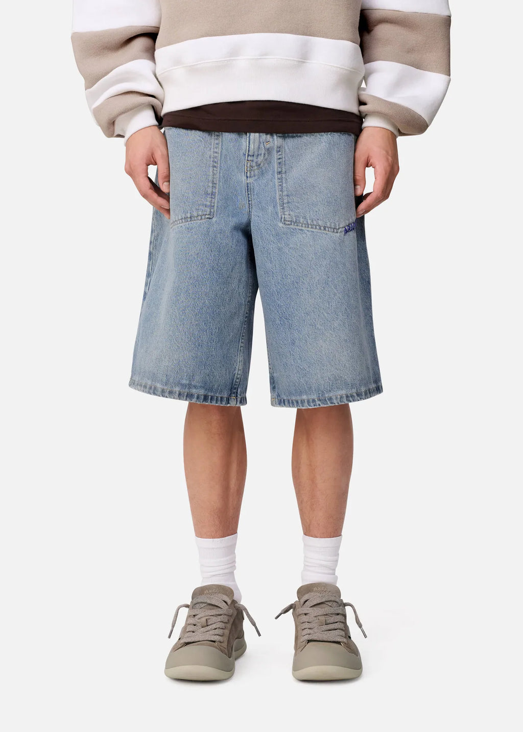 Axel Arigato - Short Invert denim Light Blue