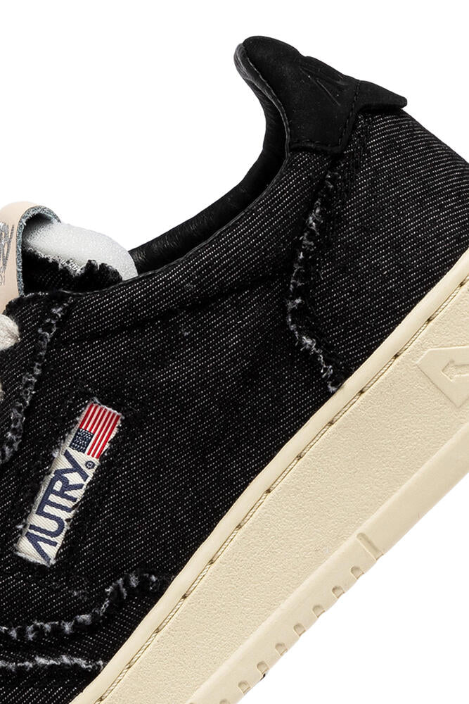 AUTRY - Basket Medalist Denim Black