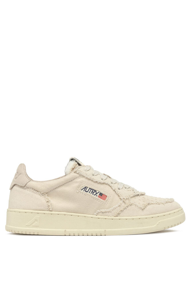 AUTRY - Basket Medalist Denim Ivory