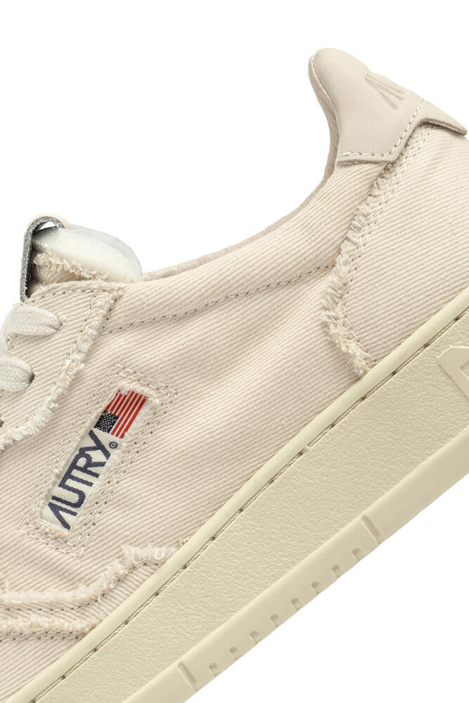 AUTRY - Basket Medalist Denim Ivory