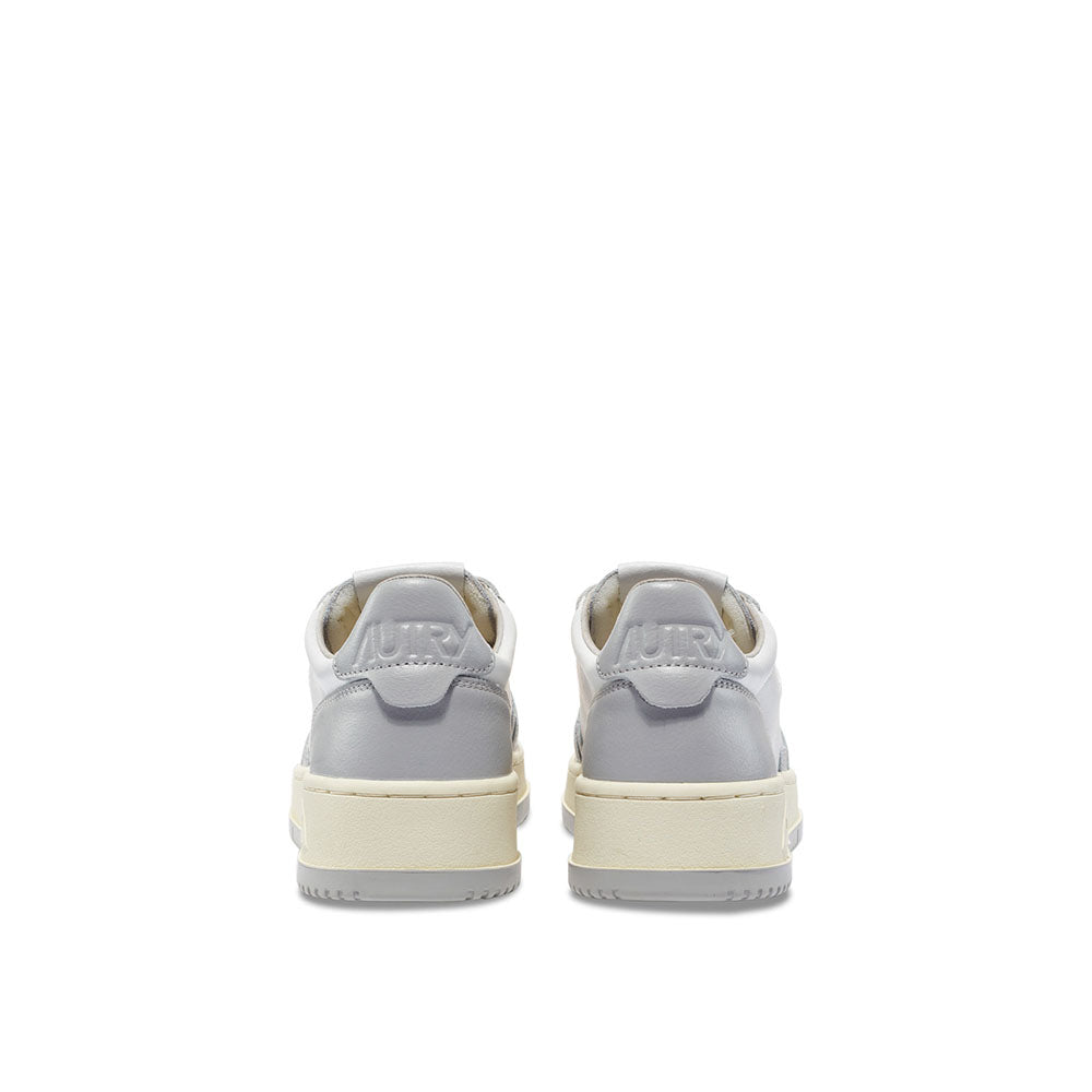 AUTRY - Basket Medalist Bicolor cuir blanc / Vapor