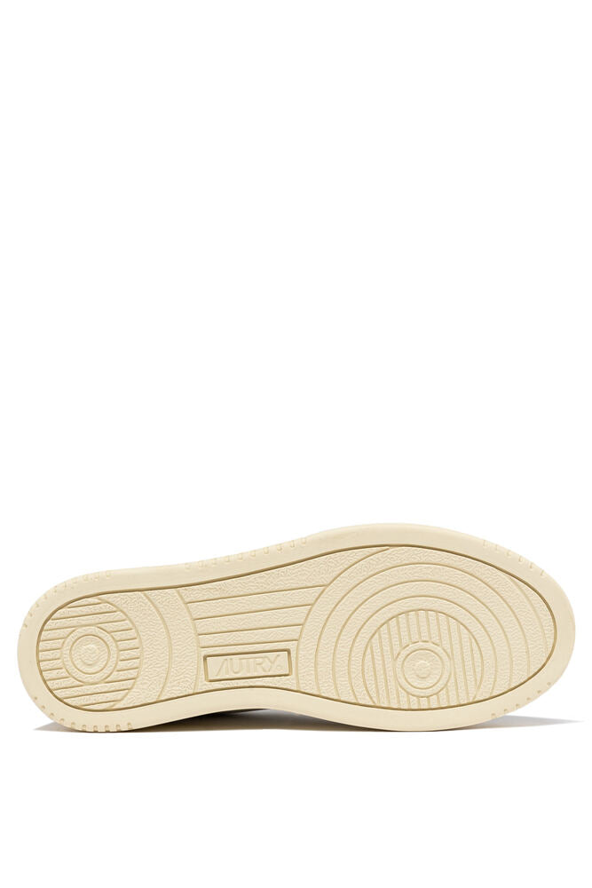 AUTRY - Basket Medalist Low Bicolor White / Snake
