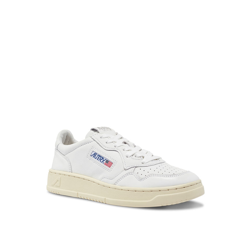 AUTRY - Basket Medalist en Nappa Blanc super soft