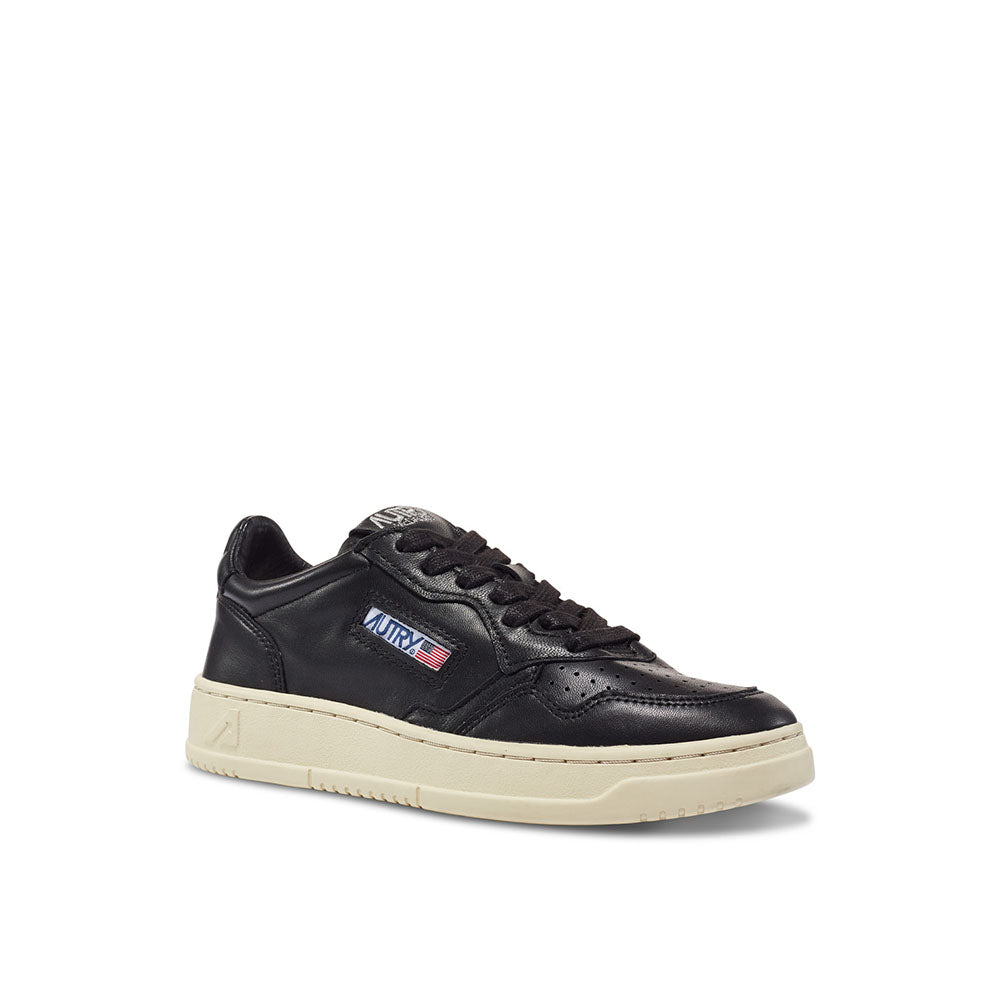 AUTRY - Basket Medalist en Nappa Noir super soft