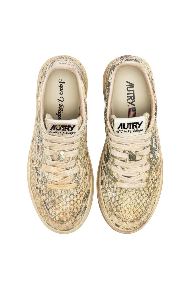 AUTRY - Basket Medalist Super Vintage snake / diamond