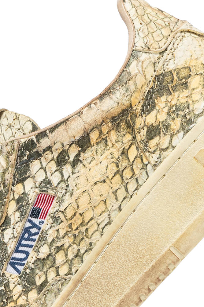 AUTRY - Basket Medalist Super Vintage snake / diamond