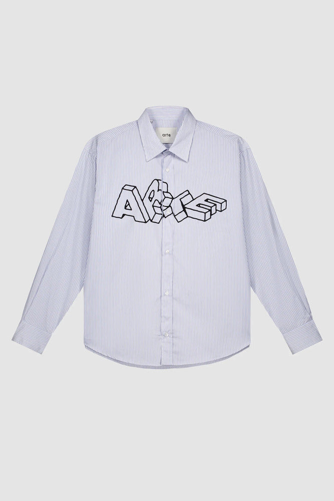 Arte - Chemise Arte Blocks shirt Striped