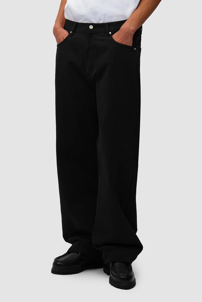 Arte - Pantalon Graphique à poche arrière Black