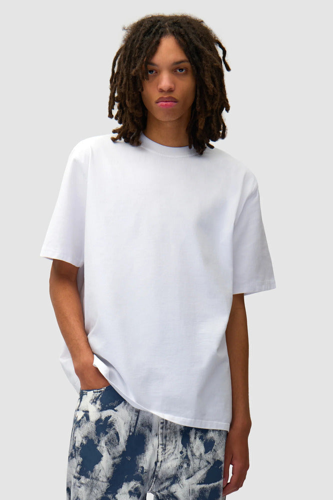 Arte - T-shirt imprimé Blocks Blanc