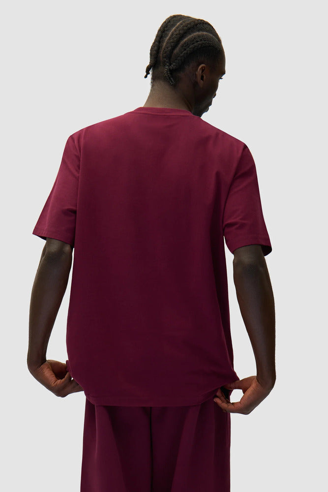 Arte - T-shirt coeur Bordeaux