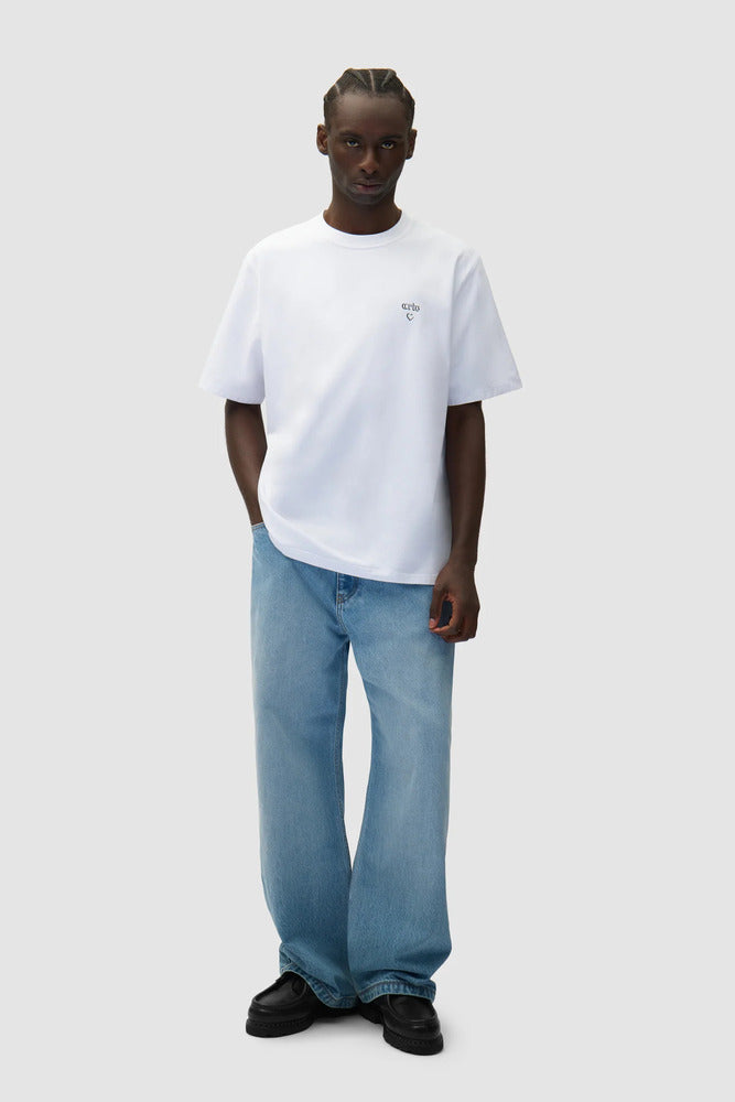 Arte - T-shirt coeur Blanc