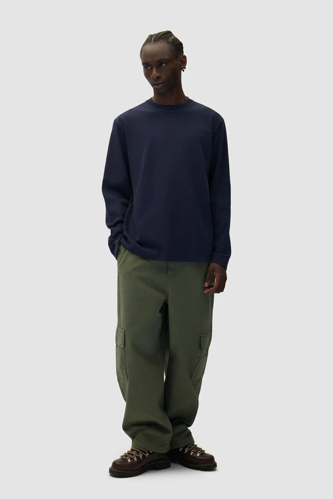 Arte - T-shirt manches longues Diels scribble Marine