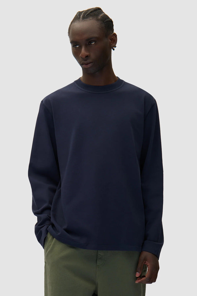 Arte - T-shirt manches longues Diels scribble Marine