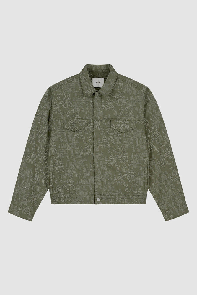 Arte - Veste Allover Vert