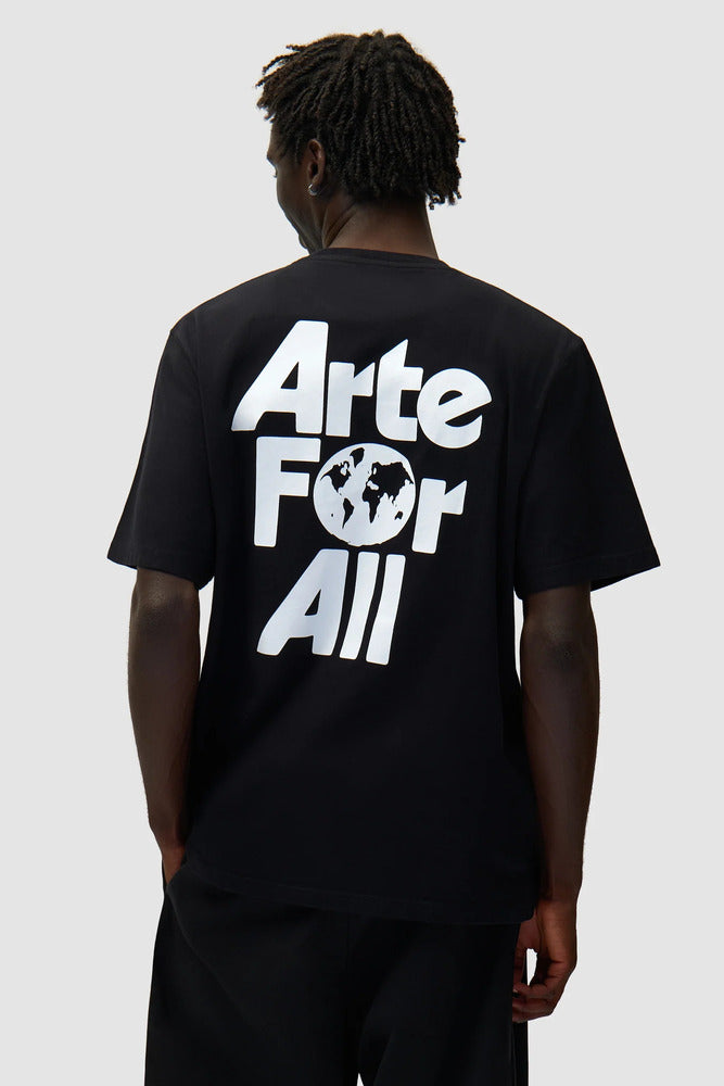 Arte - T-shirt Arte For All Noir