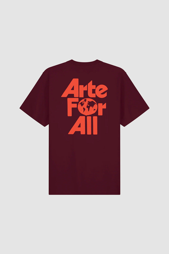 Arte - T-shirt Arte For All Bordeaux